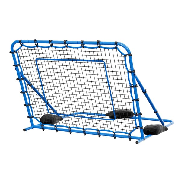 Fodboldreboundernet, justerbar vinkel, 137 x 112 cm