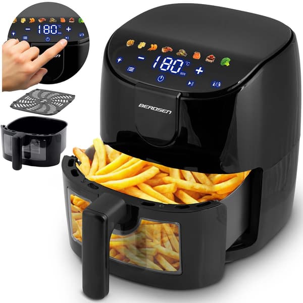 Luftfritös Berdsen BD-658 svart