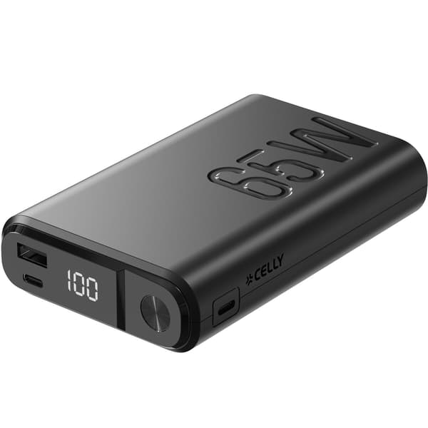PowerBank 20.000 mAh 65W PD Sort