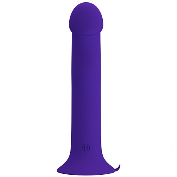 Pretty Love - Murray Youth värisevä dildo ja ladattava violetti