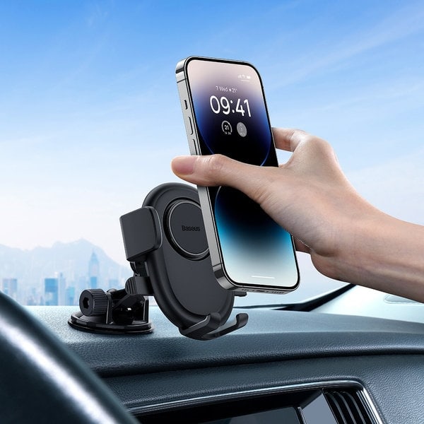 UltraControl Lite -sarjan musta autopuhelinteline