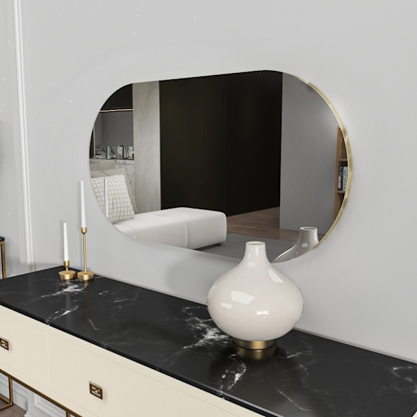 Mirror Riors - Transparent, Guld