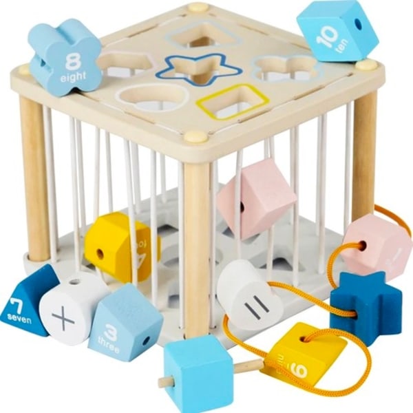 Sorter - sanseterning i træ 22885