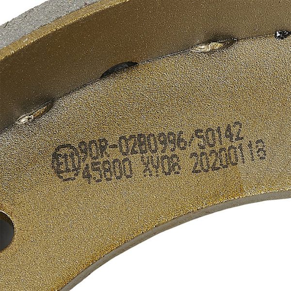 Knottille sopiva jarrukenkäsarja 200*50mm