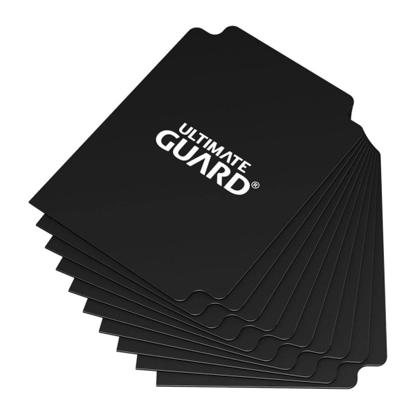 Ultimate Guard Card Dividers Standardstørrelse Sort (10)