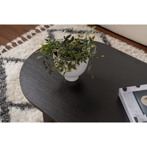 Soffbord Sable - Wood Black