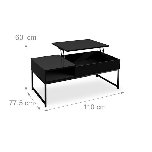 Fällbart soffbord