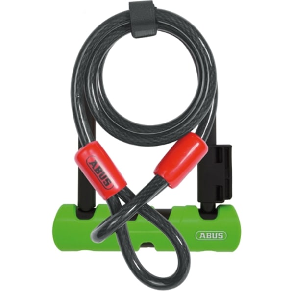 Abus Ultra Mini - U-lås, 410 mm + Cobra 10/120