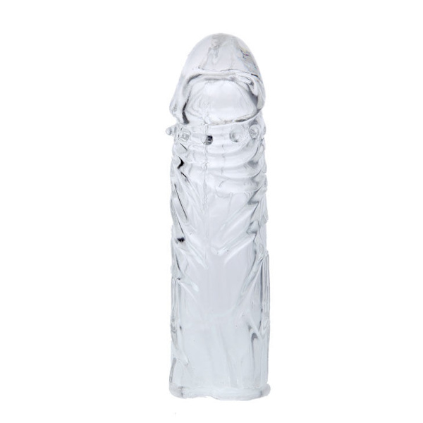 Baile - Rosa Stimulerande silikonpenisskydd 13 Cm