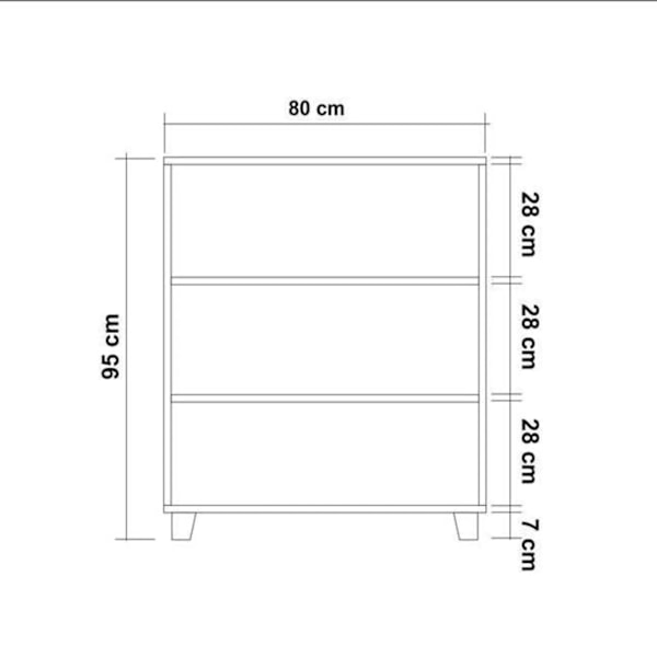 Kommode Leva Gravis Pied