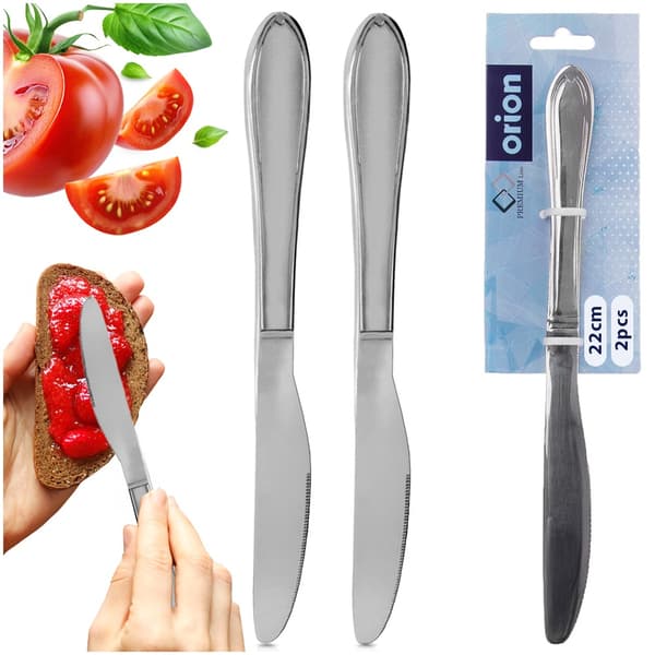 CONIC stålbordknive 2 stk.