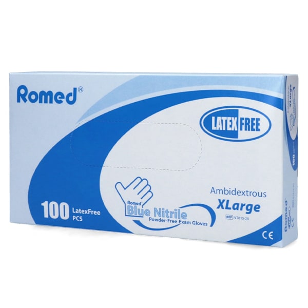 Mjölkhandske Nitrile XL (9-10)
