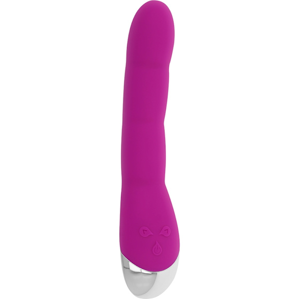 Ohmama - Vibraattori 6 tilaa ja 6 nopeutta lila 21,5 cm