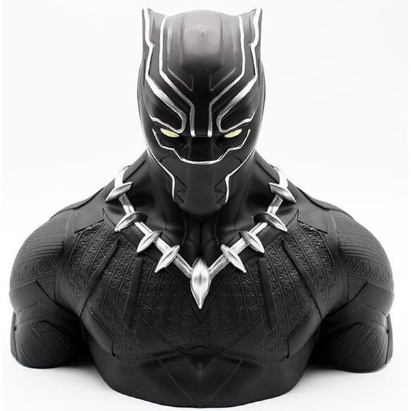 Marvel Comics Deluxe Black Panther Wakanda sparbössa byst 20 cm