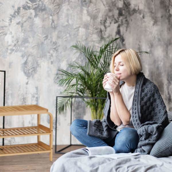 Skobänk i bambu