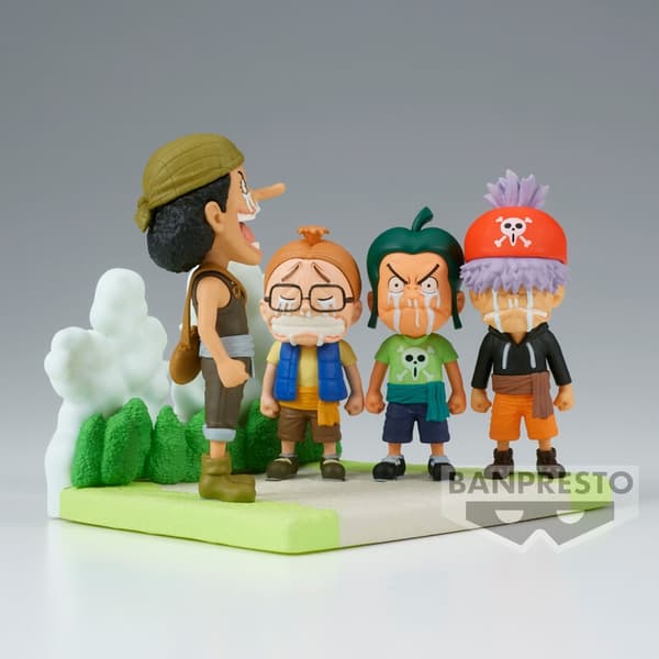 Usopp Pirates figur, 7 cm samlelegetøj