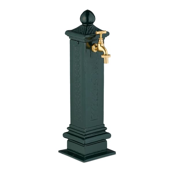 Antik metalsøjlefontæne, 47 cm