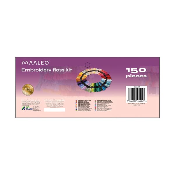 Floss - broderisæt 150 farver 25662