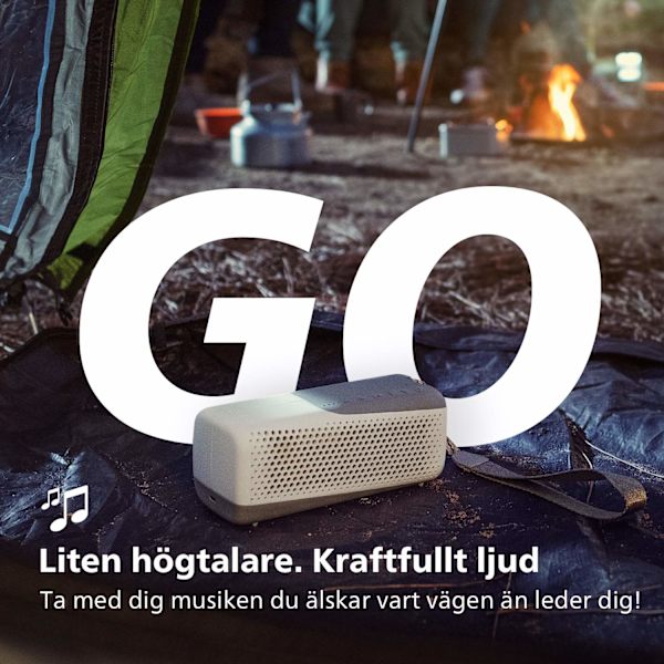 GO Trådlös högtalare - TAS4807 Vit