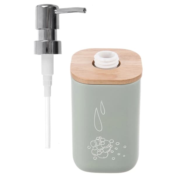 Tvålpump, Mint Stone Look, 350 ml