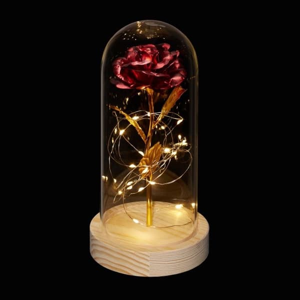 Evig rose i et glas