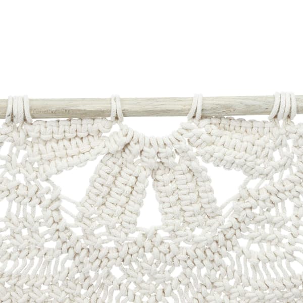 Zig-Zag Macramé seinäteline