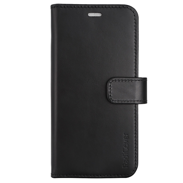 RADICOVER 2in1 3 kort Anti Radiation RFID iPhone 13/14 6.1" sort læder