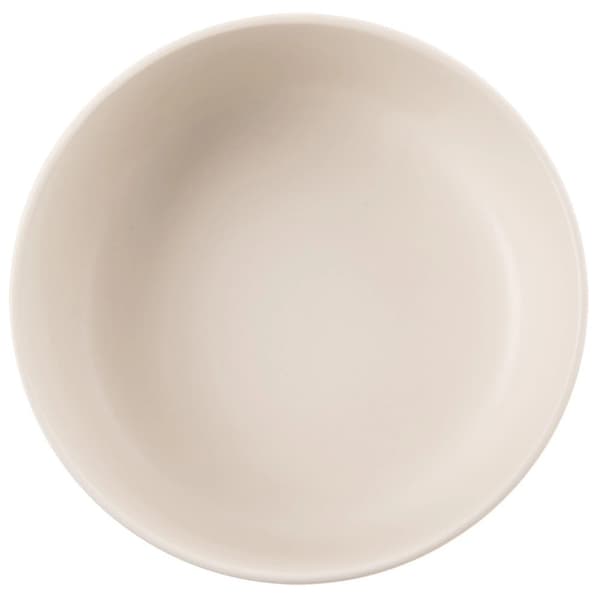Keramisk skål, grädde, 830 ml, 16 cm diameter