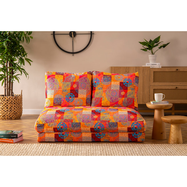 2-sits bäddsoffa Taida - Patchwork