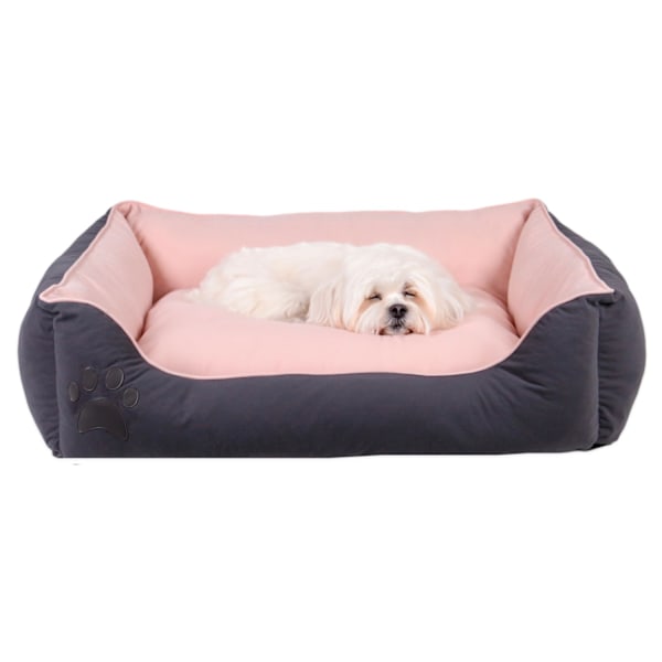 Pet Bed Lucy Dog & Cat S - Grå, Pink