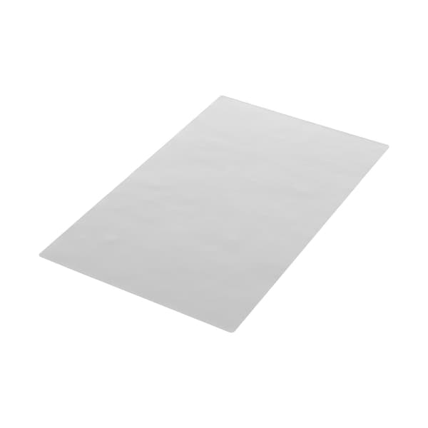 Stolmåtte til hårde gulve, klar PVC 76 x 112 cm