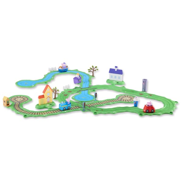 Peppa Pig -rata ja ajoneuvosetti