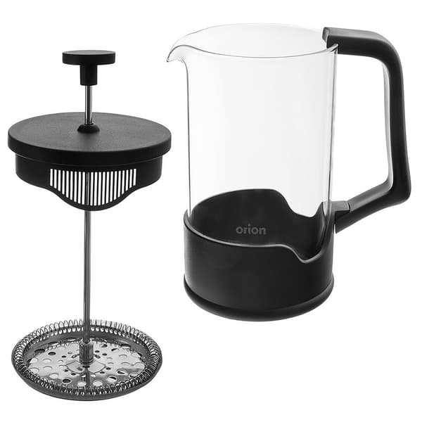 Kaffe- og testempelmaskine, glas, 1 l