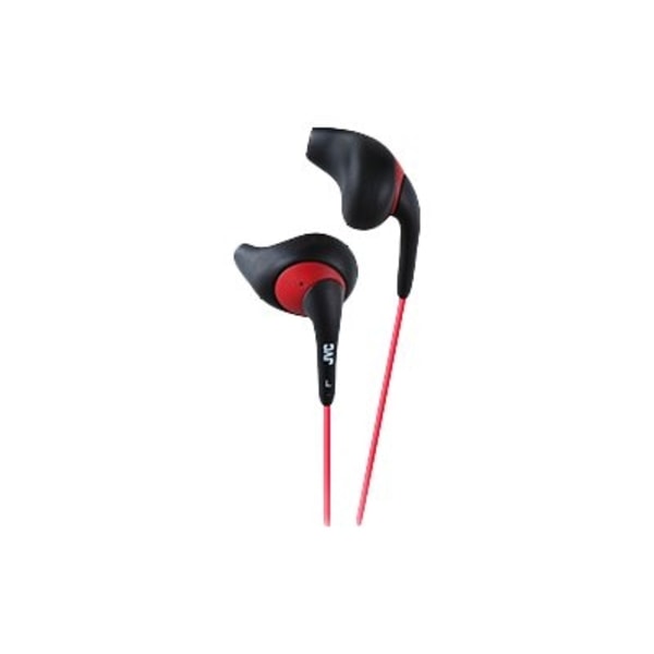 JVC HA-EN10 Gumy Sport - Hovedtelefoner - in-ear - kablet - 3,5 mm stik - sort