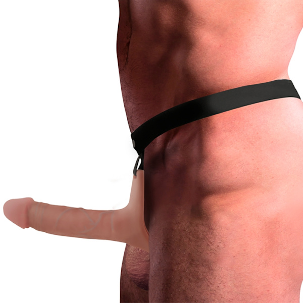 Intense - Hulsele Med Silikone Dildo 16 X 3,5 Cm
