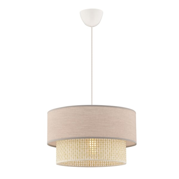 Chandelier Echo - kerma, beige