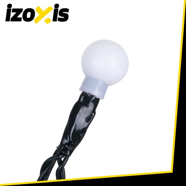 300 LED julelys, varm hvid, 30m, 8 tilstande