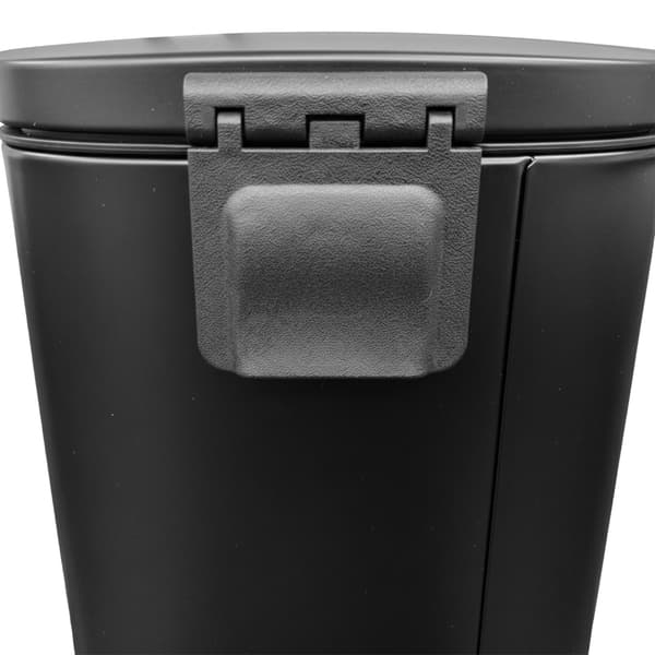 Väggmonterad soptunna för badrum, 3 l, mjukstängande lock