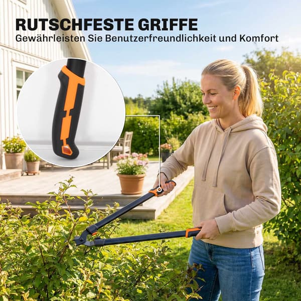 Havebeskæresakssæt, 2-delt, rustbestandige klinger