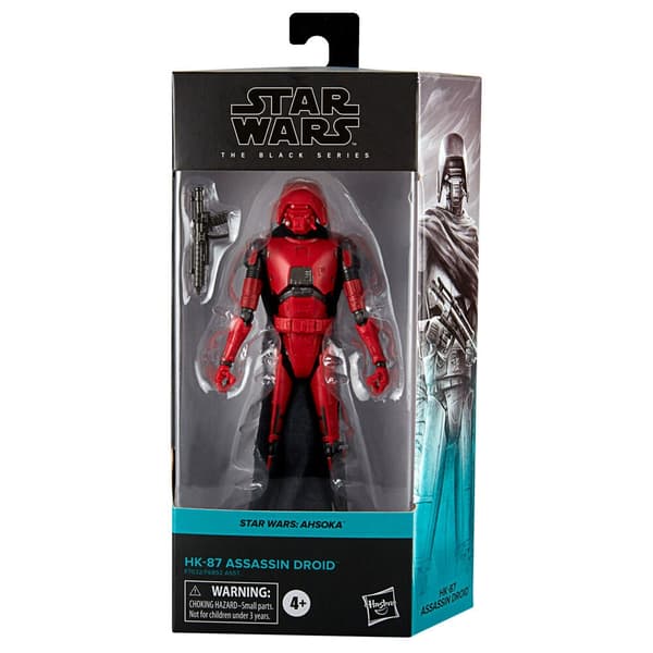 Ahsoka HK-87 Assassin Droid figur, 15 cm samleobjekt