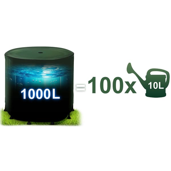 Regnvandstank 1000 l Plonos PL-523