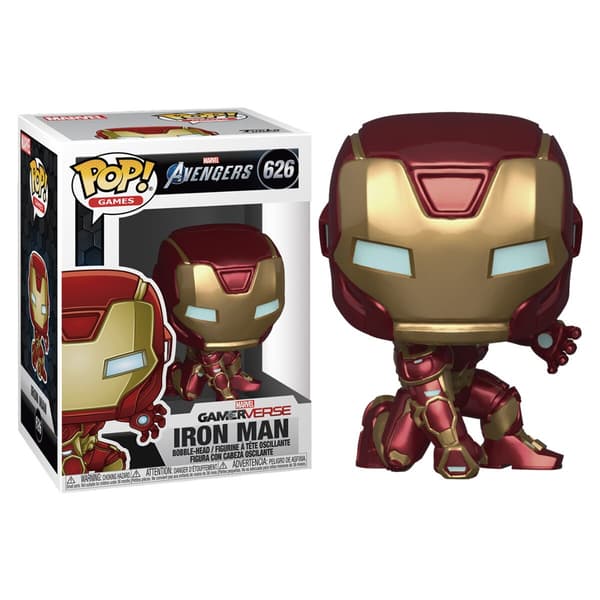 POP-hahmo Marvel Avengers Game Iron Man Stark Tech Suit Iron Man Stark Tech Suit