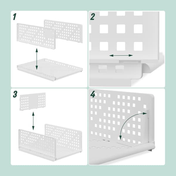 Garderobsarrangör 3-pack