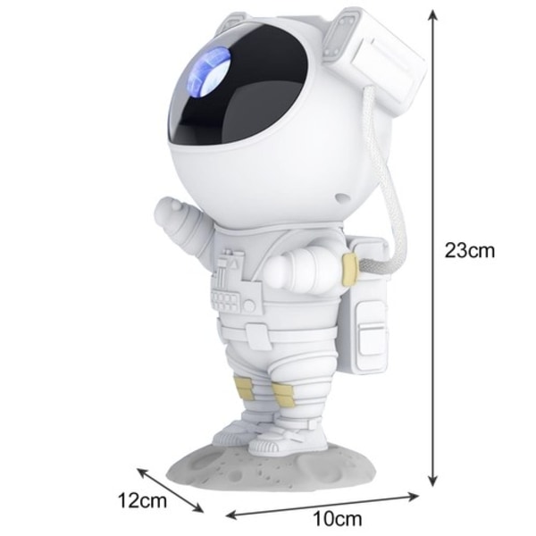 Izoxis 21857 astronaut LED-stjerneprojektor