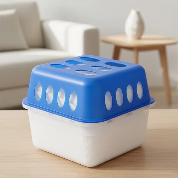 Indendørs affugter med 2x 400g refills