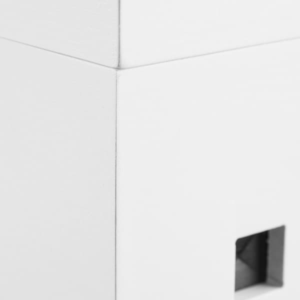 Kabelbox bambu vit