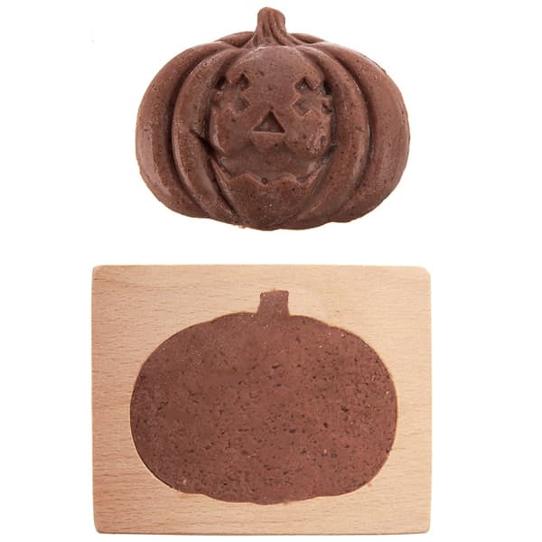 Halloween græskar trækageform, 10x8 cm