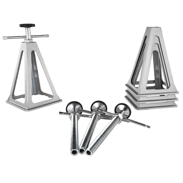 Domkrafter för husbilar, 4-pack, 6000 lb, 11–17 tum