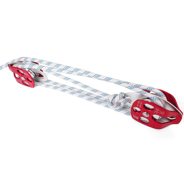 Dubbelt trissblock och talja, 12 mm rep, 7700 lb
