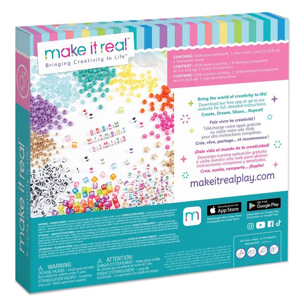 Make It Real Diy Armband Set Alphabet